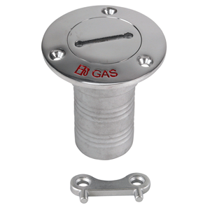 Whitecap Hose Deck Fill 1-1/2" Hose Gas