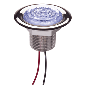 Innovative Lighting 3 Led Starr Light Recess Mount Blue