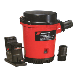Johnson Pump 2200gph Auto Bilge Pump W/ Mag Switch 12v