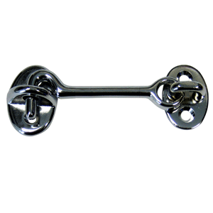 Whitecap Cabin Door Hook 3" Cp/brass