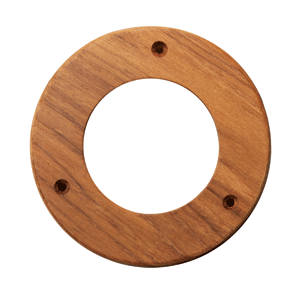 Whitecap Teak Trim Ring 4" Id Opening