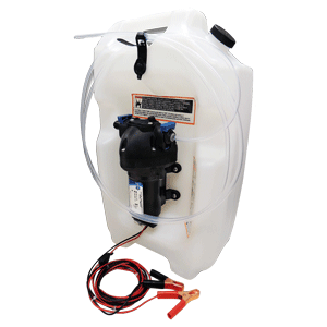 Jabsco Flat Tank Oil Changer System 3 1/2 Gallon Tank 12v
