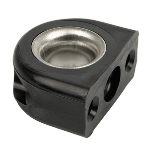 Ronstan Fairlead Stainless  Lined 14mm (9/16") Id Black
