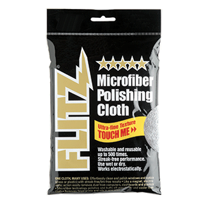 Flitz Microfiber Polishing Cloths 16" X 16"