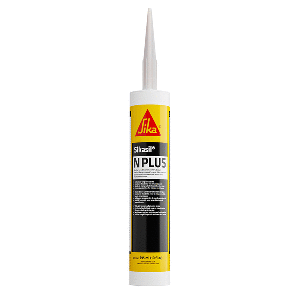 Sika Sikasil N Plus White 10 Oz With Nozzle