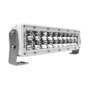 Black Oak 10" Double Row 5w Combo White