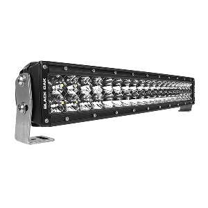 Black Oak 20" Curved Double Row 5w Combo Black