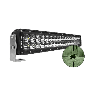 Black Oak 20" Infrared Double Row 940nm Black