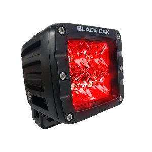Black Oak 2" Predator Red Led Pod Light