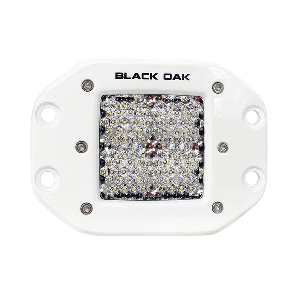 Black Oak 2" Flush Marine Diffused Pod 10w Cree White
