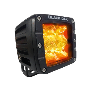 Black Oak 2" Flood Pod 3w Osram - Black