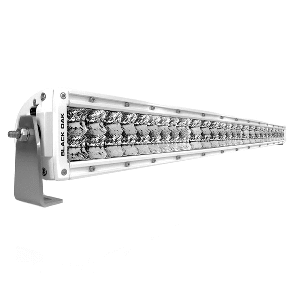 Black Oak 60" Double Row Marine 5w Combo White