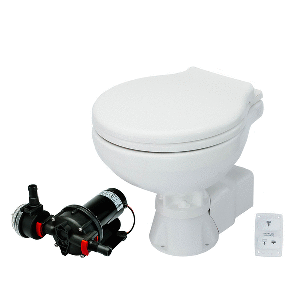 Johnson Pump Aqua Toilet  Silent Electric Compact 24v