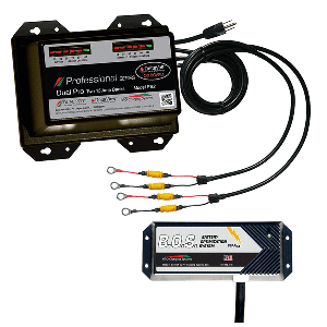 Dual Pro Ps2 2 Bank Battery Charger W/ 2 Bank Bos System