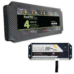 Dual Pro Rs4 4 Bank Battery Charger W/ 2 Bank Bos System