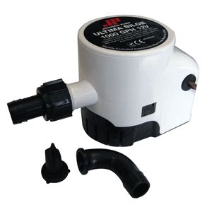 Johnson Pump Ultima Bilge 1000 Gph 3/4" Hose Dura Port