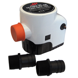Johnson Pump Ultima Bilge 1250 Gph 1-1/8" And 1-1/4" Hose