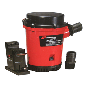 Johnson Pump 1600gph Auto Bilge Pump W/ Mag Switch 12v