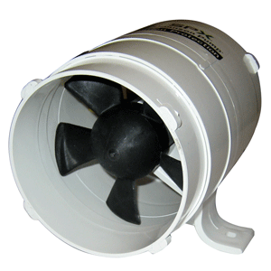 Johnson Pump 4" In-line Blower 240 Cfm 12v