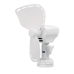 Caframo Ultimate 12v 2-speed 7" Fan White W/ Lighter Plug