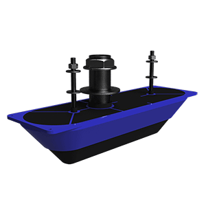 Navico Structurescan 3d  Stainless Steel Thru Hull