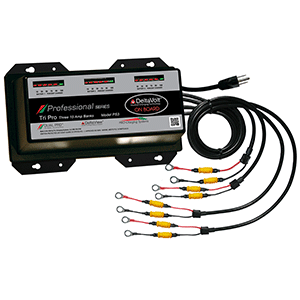 Dual Pro Professional Series 45a 3 Bank Battery Charger