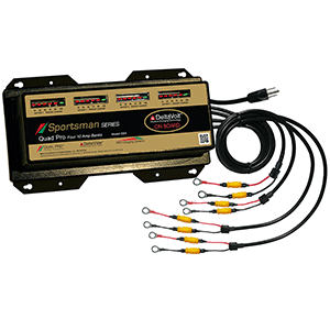 Dual Pro Sportsman Series 40a 4 Bank Battery Charger