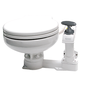 Johnson Pump Super Compact Manual Toilet