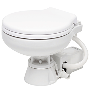 Johnson Pump Aquat Electric Marine Toilet - Super Compact