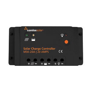 Samlex 20a Solar Charge Controller 12/24v 20 Amp