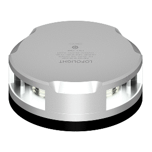 Lopolight Masthead/360 Degree Light 2nm Silver Housing