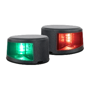 Hella Naviled Gen Ii Port/stbd Lamp Deck Mount Black