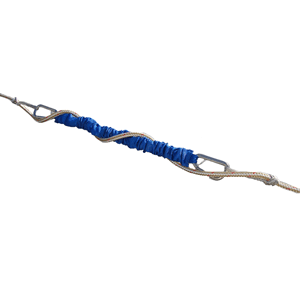Davis Shockles Line Snubber Blue
