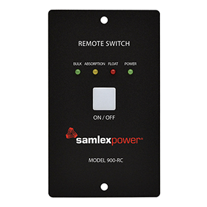 Samlex 900-rc Remote Control For Use On Sec-1245 Sec-1250